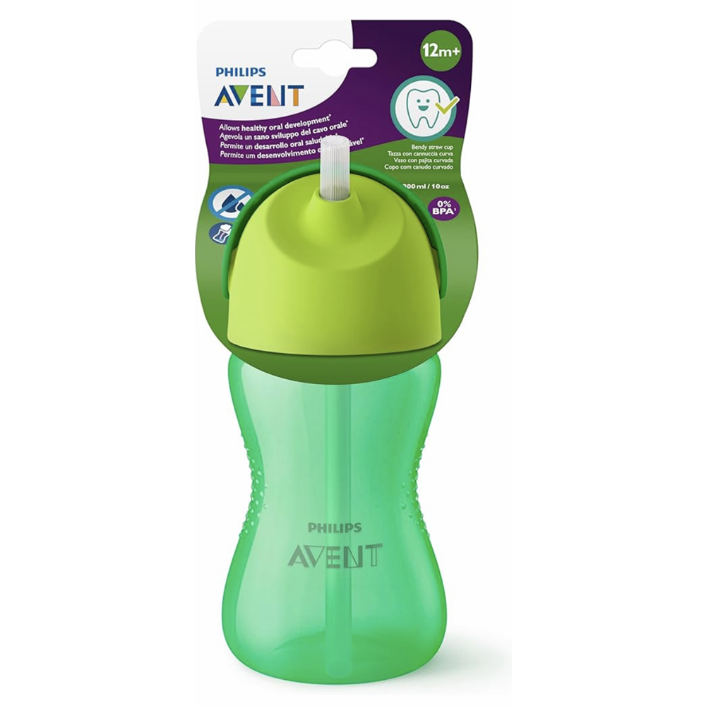 PHILIBS AVENT PİPETLİ YEŞİL BARDAK 300 ML