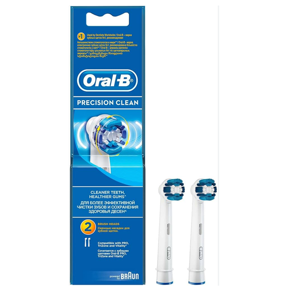 ORAL-B 3D DİŞ FIRÇASI BAŞLIK PRECISION CLEAN 2 ADET