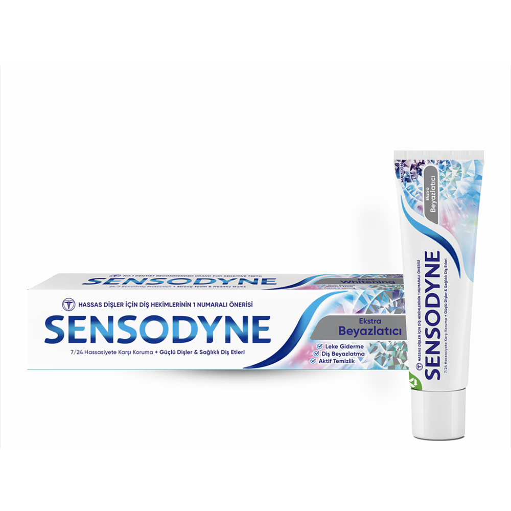 SENSODYNE EKSTRA BEYAZLATICI DİŞ MACUNU 75 ML