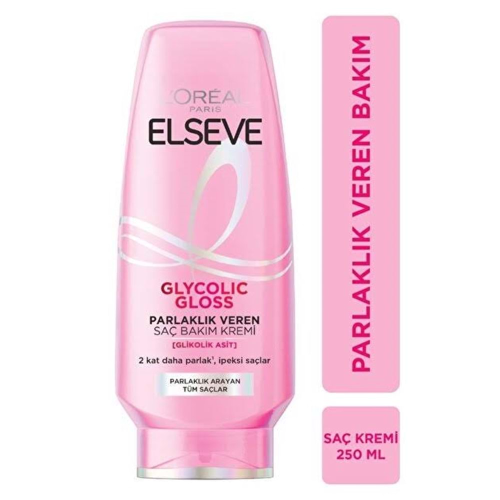 LOREAL PARIS ELSEVE PARLAKLIK VEREN SAÇ BAKIM KREMİ 250 ML