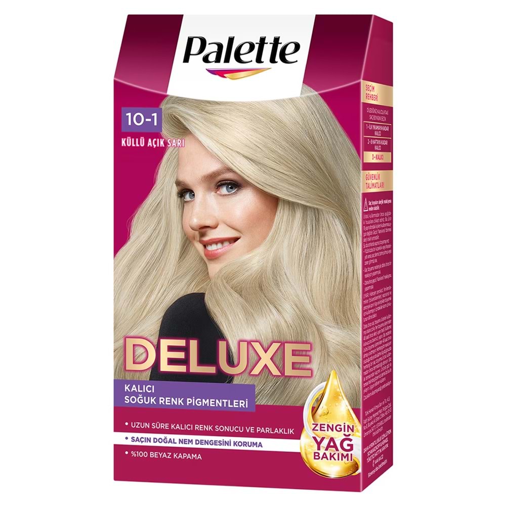 PALETTE DELUXE 10-1 KÜLLÜ AÇIK SARI