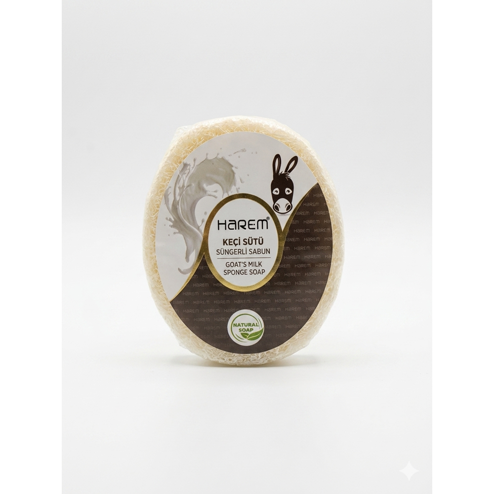 HAREMS EŞEK SÜTÜ SÜNGERLİ SABUN 120 GR