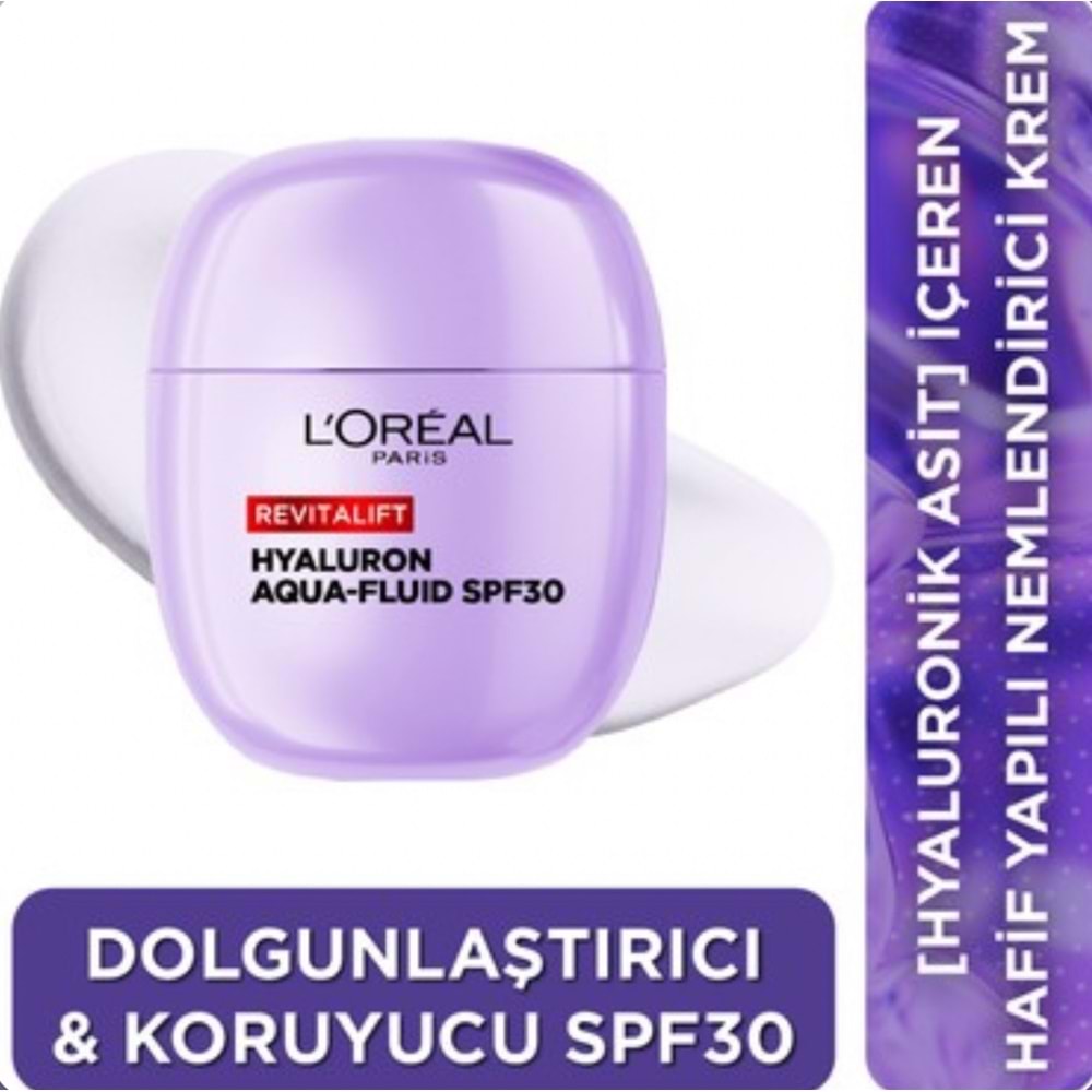 LOREAL SKIN DOLGUNLAŞTIRICI HAFİF YAPILI KREM SPF30 40 ML