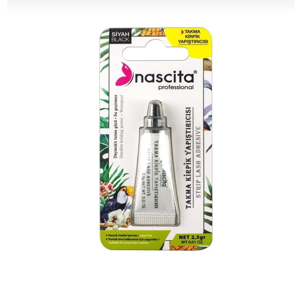 NASCITA TAKMA KİRPİK YAPIŞTIRICISI SİYAH