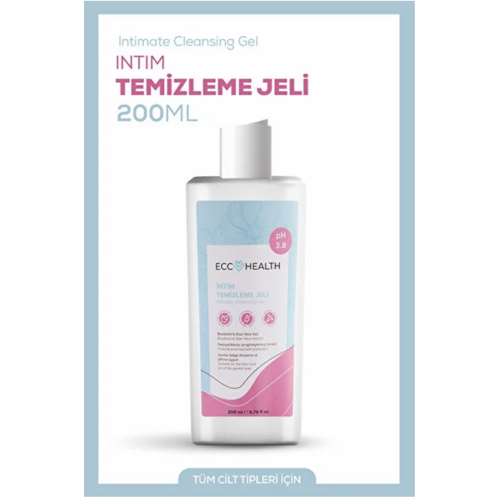 ECC HEALTH İNTİM TEMİZLEME JELİ 200 ML