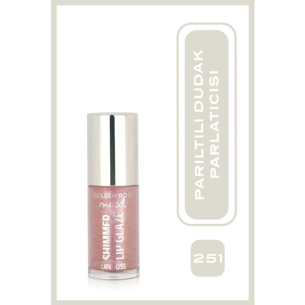 GR MOOD SHIMMER LIP GLAZE LIPGLOSS NO:251 B.PINK