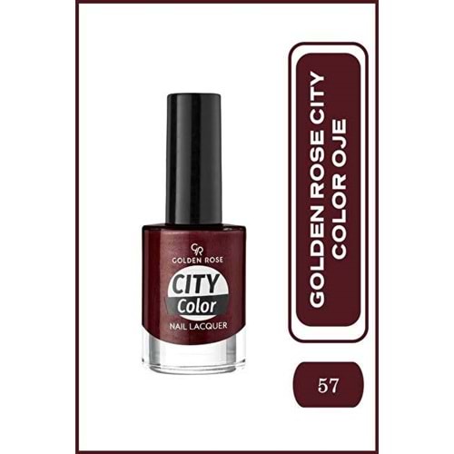 GOLDEN ROSE CITY COLOR NAIL LACQUER 57