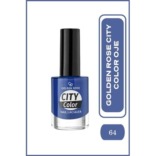 GOLDEN ROSE CITY COLOR NAIL LACQUER 64