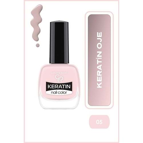GOLDEN ROSE KERATIN NAIL COLOR 05