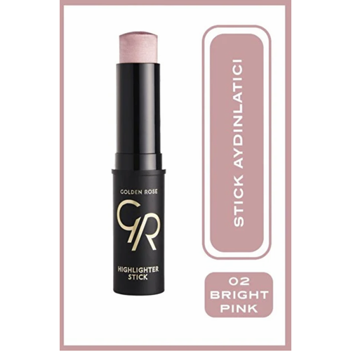 GOLDEN ROSE HIGHLIGHTER STICK 02 BRIGHT PINK