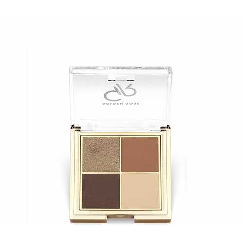 GOLDEN ROSE QUATTRO EYESHADOW PALETTE 04 COFFEE DREAM
