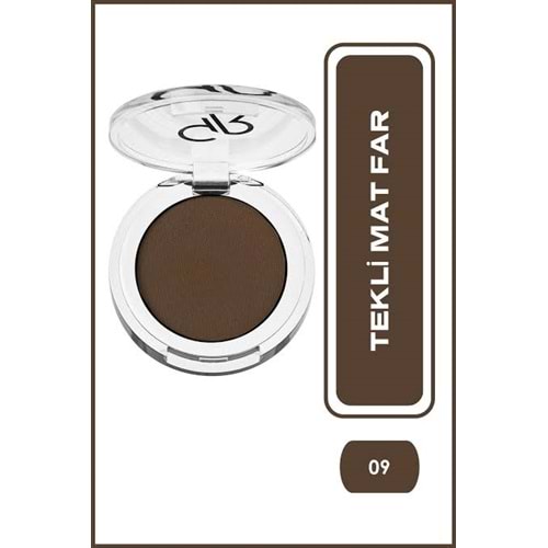 GOLDEN ROSE SOFT COLOR MATTE MONO EYESHADOW 09