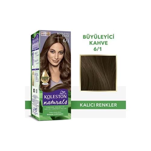 WELLA KOLESTON NATURALS 6-1 BÜYÜLEYİCİ KAHVE