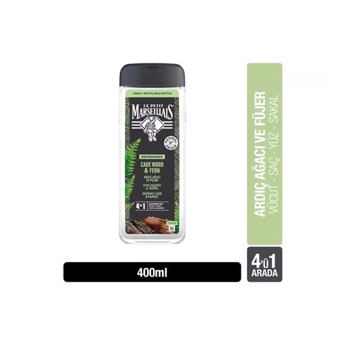 LE PETIT MARSEILLAIS ARDIÇ AĞACI VE FUJER DUŞ JELİ 400 ML