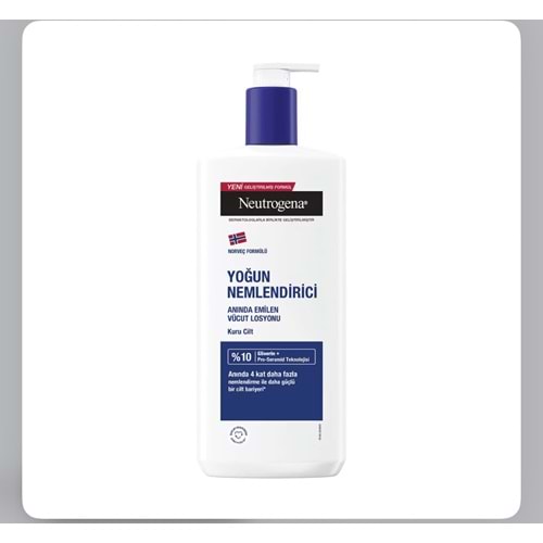NEUTROGENA YOĞUN NEMLENDİRİCİ VÜCUT LOSYONU 400 ML