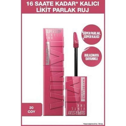MYB VINYL INK RUJ 20 COY