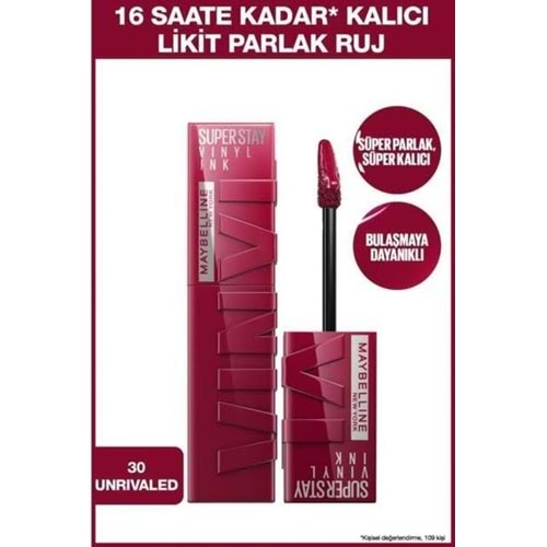 MYB VINYL INK RUJ 30 UNRIVALED