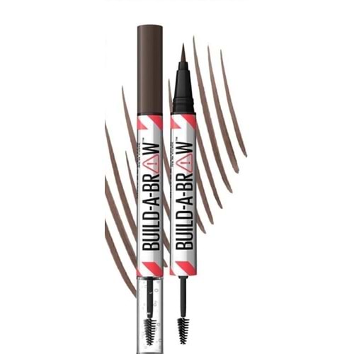 MYB BUILD A BROW KAŞ SABİTLEYİCİ KALEM JEL 260 DEEP BROWN