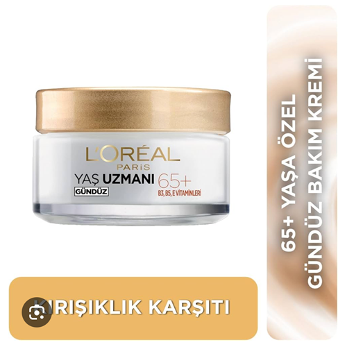 LOREAL SKIN YAŞ UZMANI 60+ YAŞ GÜNDÜZ KREMİ