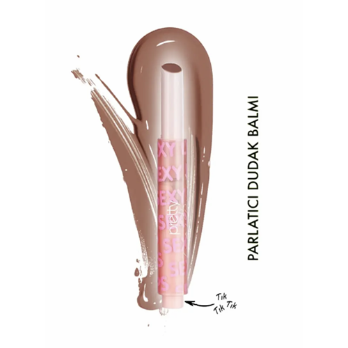 PRETTY PB-413 DOLGUN+NEMLİ+PARLAK LIPSTICK 01