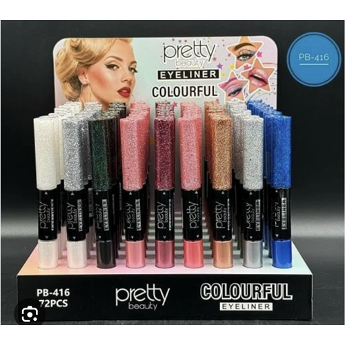 PRETTY PB-416 RENKLİ SİMLİ EYELINER 01