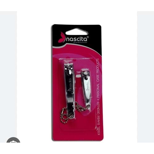 NASCITA PRO 2Lİ EL TIRNAK MAKASI SETİ 01