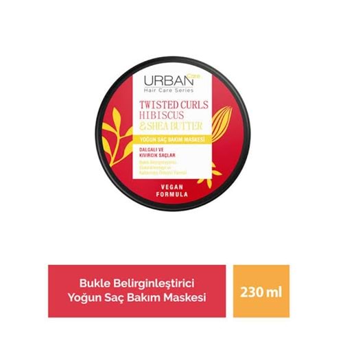 URBAN CARE HIBISCUS & SHEA BUTTER SAÇ BAKIM MASKESİ 230 ML