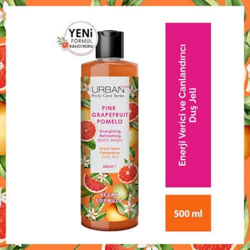 URBAN CARE PINK GRAPEFRUIT POMELO DUŞ JELİ 500 ML