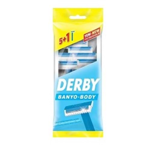 DERBY TIRAŞ BIÇAĞI 5+1 TEK BIÇAK BANYO