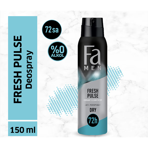 FA FERSH PULSE DEO MEN 150 ML