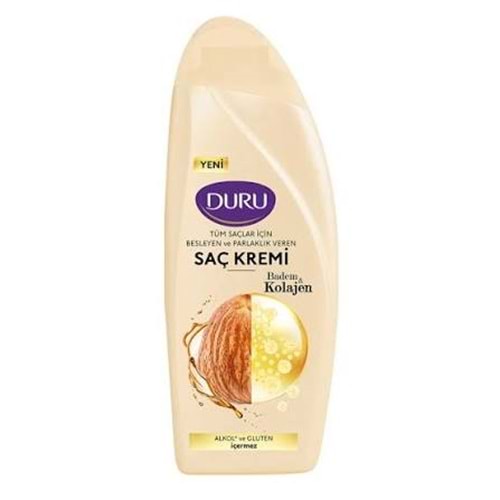 DURU KOLAJEN BADEM SAÇ KREMİ 500 ML