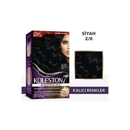 WELLA KOLESTON SUPREME KIT 2-0 SİYAH