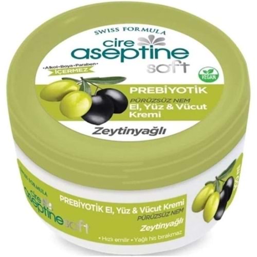CİRE ASEPTİNE PREBİYOTİK ZEYTİNYAĞLI KREM 200 ML
