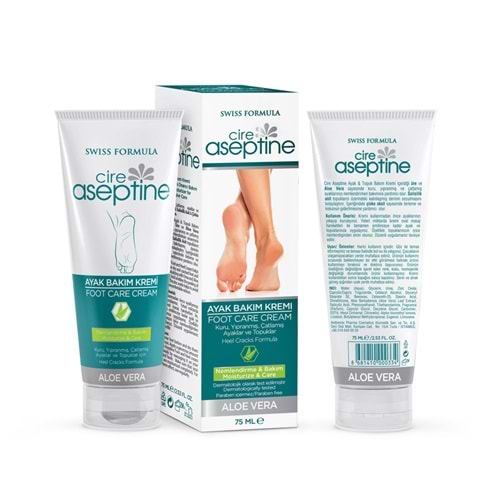 CİRE ASEPTİNE AYAK BAKIM KREMİ 75 ML