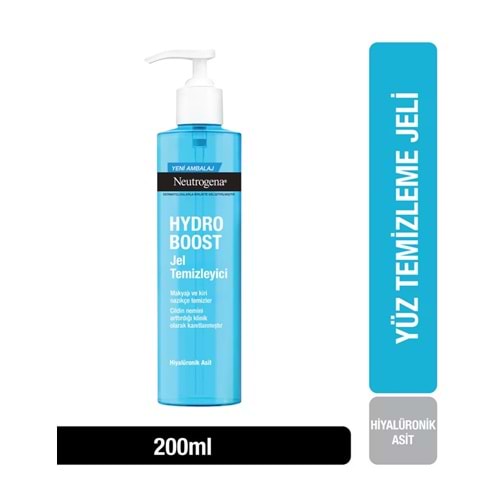 NEUTROGENA HYDRA BOOST JEL TEMİZLEYİCİ PARFÜMLÜ 200 ML