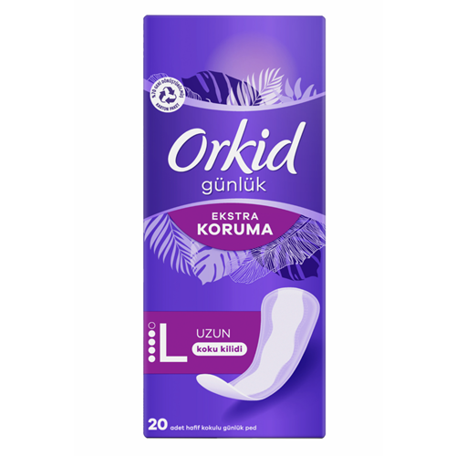 ORKID GÜNLÜK EXTRA KORUMA UZUN 20Lİ