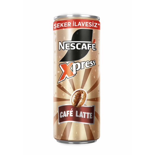 NESTLE NESCAFE XPRESS CAFE LATTE ŞEKERSİZ 250 ML