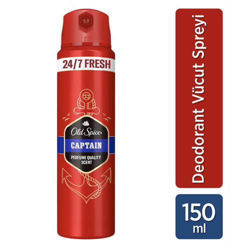 OLD SPICE CAPTAIN DEODORANT 150 ML