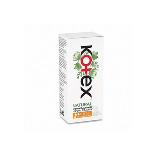 KOTEX NATURAL İNCE GÜNLÜK PED 32 Lİ