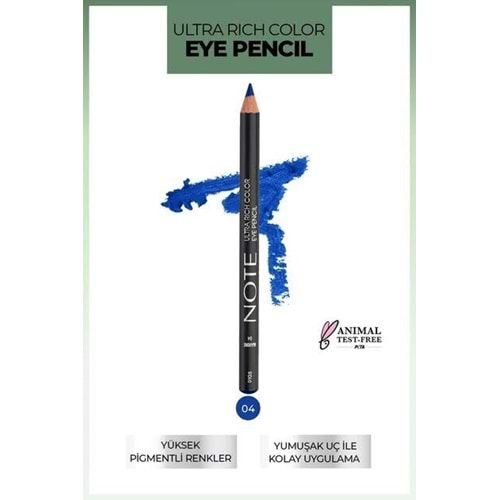 NOTE ULTRA RICH COLOR EYE PENCIL NO 04