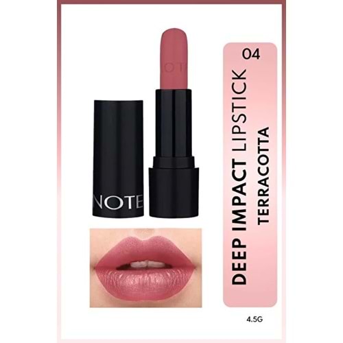 NOTE DEEP IMPACT LIPSTICK NO 04
