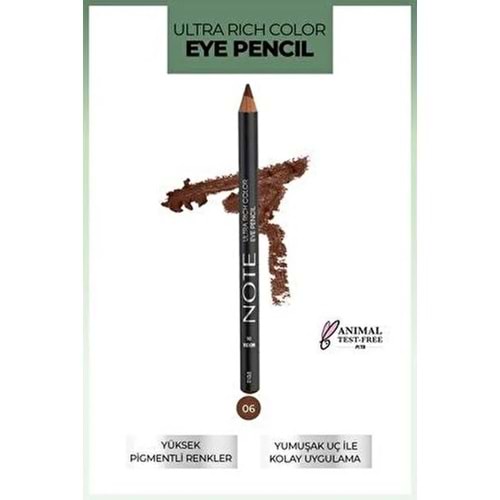 NOTE ULTRA RICH COLOR EYE PENCIL NO 06