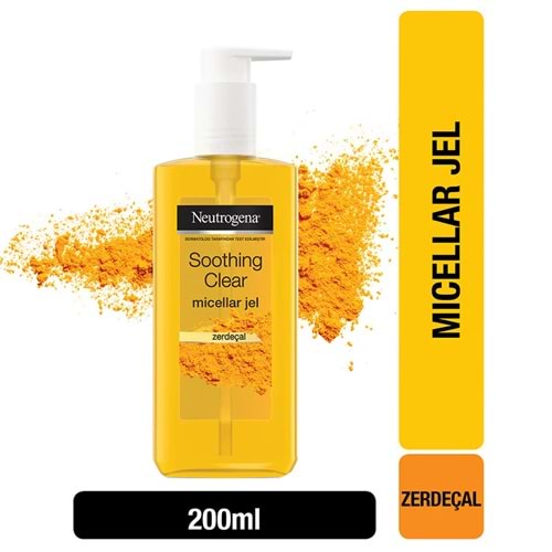 NEUTROGENA SOOTHİNG CLEAR MAKYAJ TEMİZLEME JELİ 200 ML