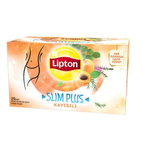 LIPTON SLIM PLUS KAYISILI POŞET ÇAY