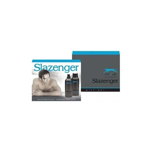 SLAZENGER ACTIVESPOT MAVİ EDT 125 ML ERKEK PARFÜMÜ+150 ML DEODORANT SETİ