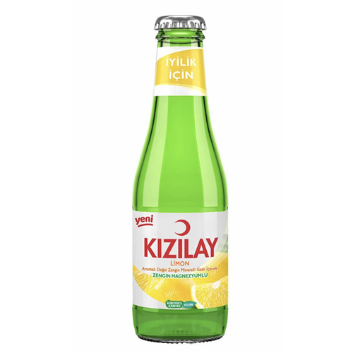 KIZILAY LİMON AROMALI MİNERALLİ İÇECEK 200 ML