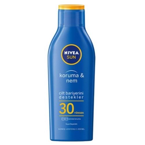 NIVEA SUN GÜNEŞ SÜTÜ KORUMA & NEM 30 GKF 200 ML