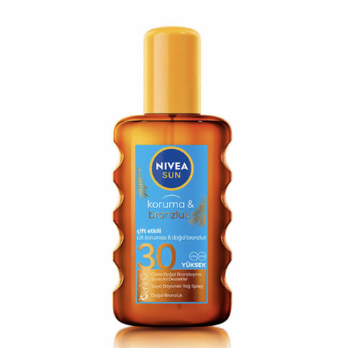 NIVEA SUN GÜNEŞ YAĞI KORUMA & BRONZLUK 30 GKF 200 ML