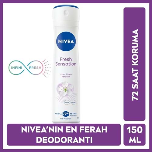 NIVEA FRESH SENSATION KADIN DEODORANT 150 ML