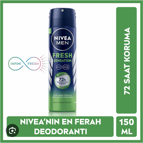 NIVEA MEN FRESH SENSATION DEODORANT 150 ML